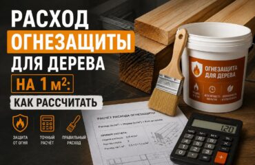 Расход огнезащиты для дерева на 1 м2 Расход огнезащиты для дерева на 1 м2 - как рассчитать